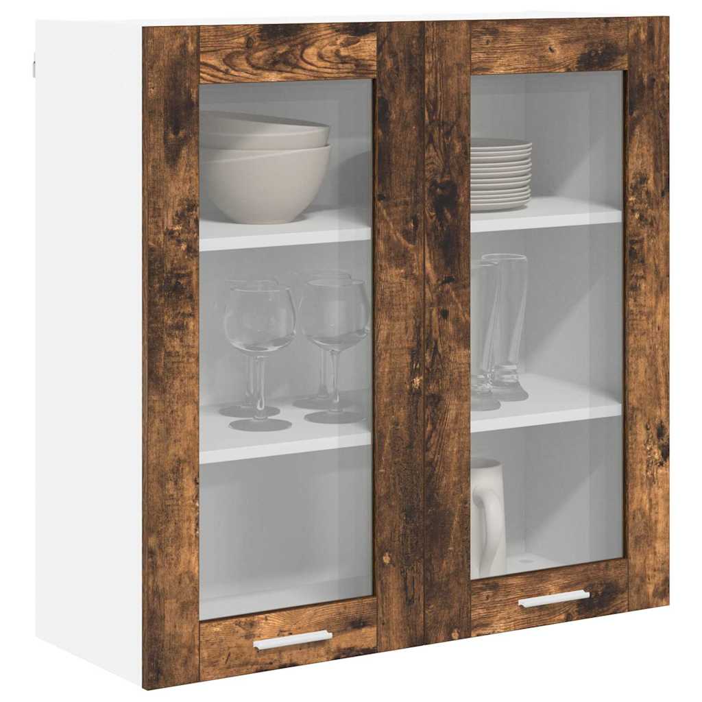Hängeschrank Geräucherte Eiche 80 x 31 x 80 cm Holzwerkstoff