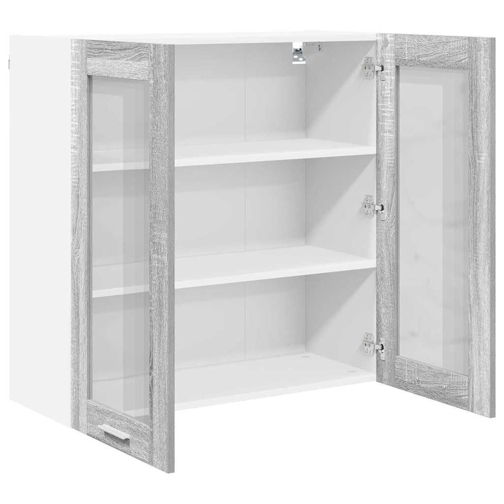 Hängeschrank Graues Sonoma 80 x 31 x 80 cm Holzwerkstoff