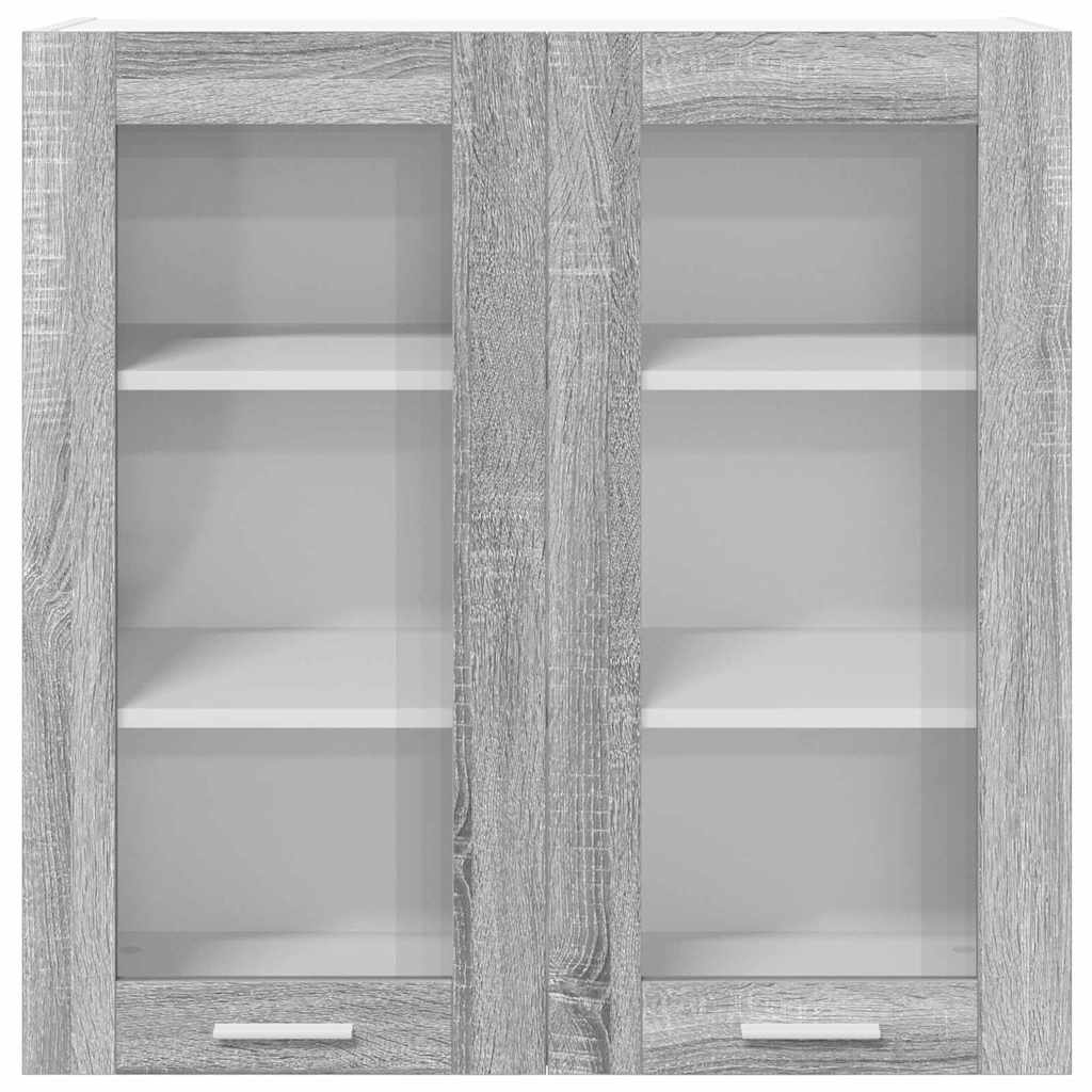 Hängeschrank Graues Sonoma 80 x 31 x 80 cm Holzwerkstoff