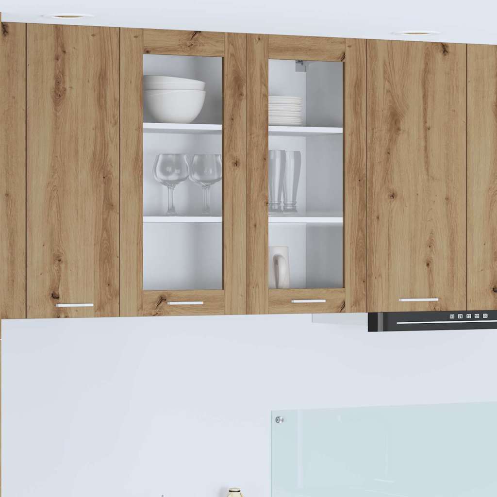 Hängeschrank Artisan-Eiche 80 x 31 x 80 cm Holzwerkstoff