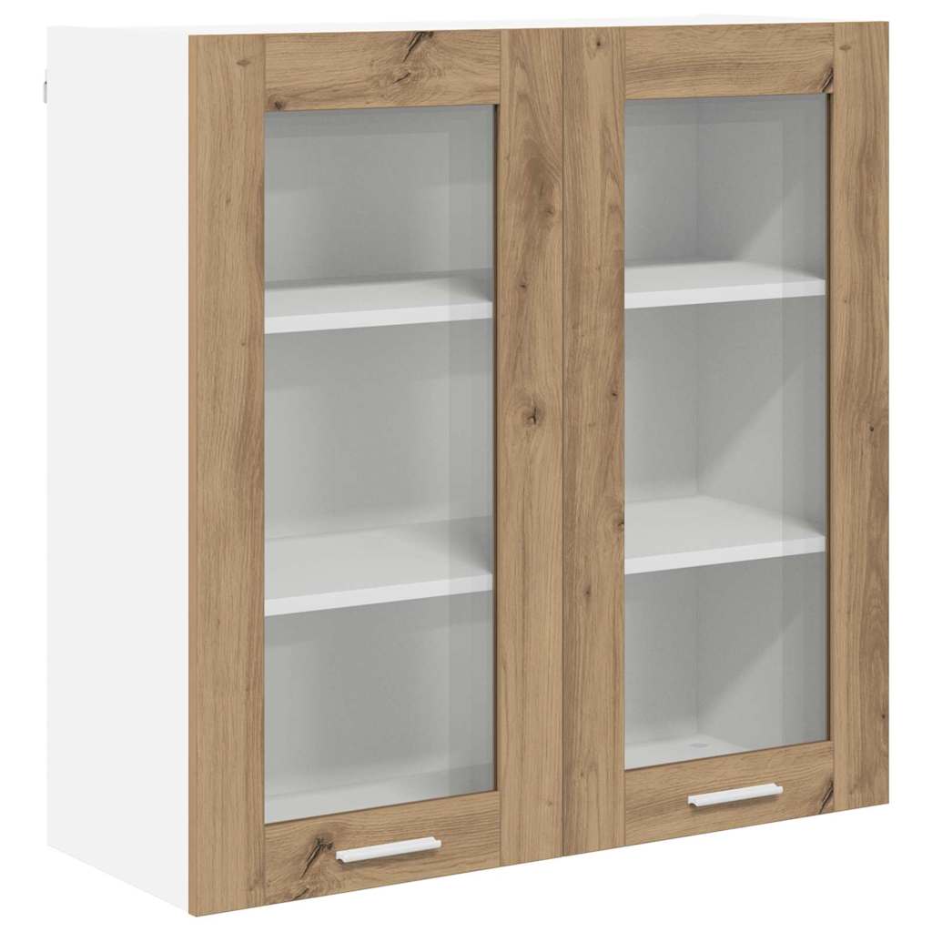 Hängeschrank Artisan-Eiche 80 x 31 x 80 cm Holzwerkstoff