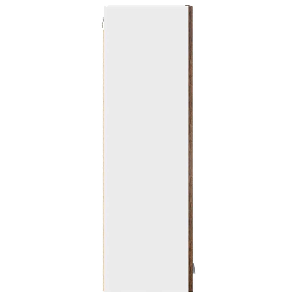 Hängeschrank Geräucherte Eiche 30 x 31 x 100 cm Holzwerkstoff