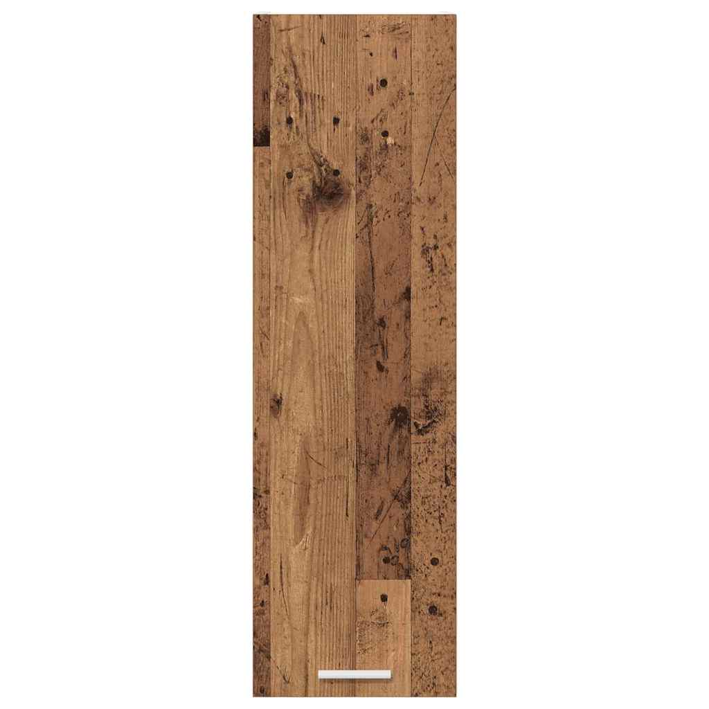 Hängeschrank mit Tür Altholz 30 x 31 x 100 cm Holzwerkstoff
