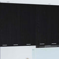 Hängeschrank mit Speicher Schwarz Eichen-Optik 40 x 31 x 100 cm