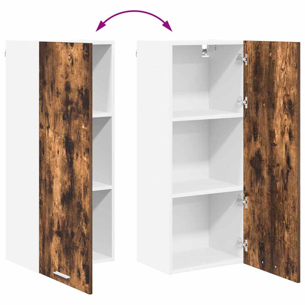 Hängeschrank Geräucherte Eiche 40 x 31 x 100 cm Holzwerkstoff