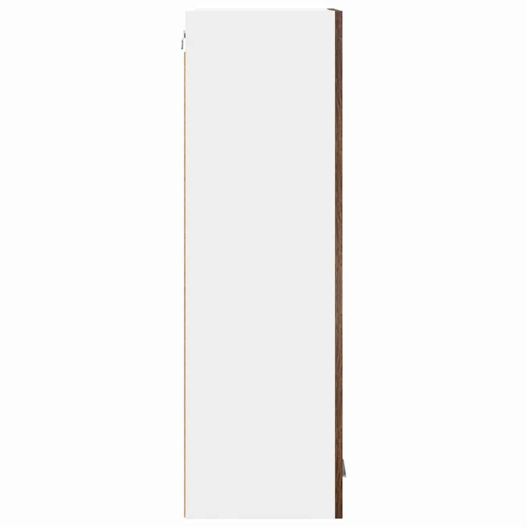 Hängeschrank Geräucherte Eiche 40 x 31 x 100 cm Holzwerkstoff