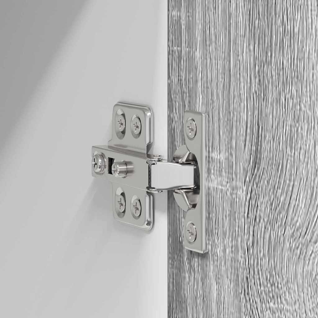 Hängeschrank Riga Graues Sonoma 40 x 31 x 100 cm Holzwerkstoff