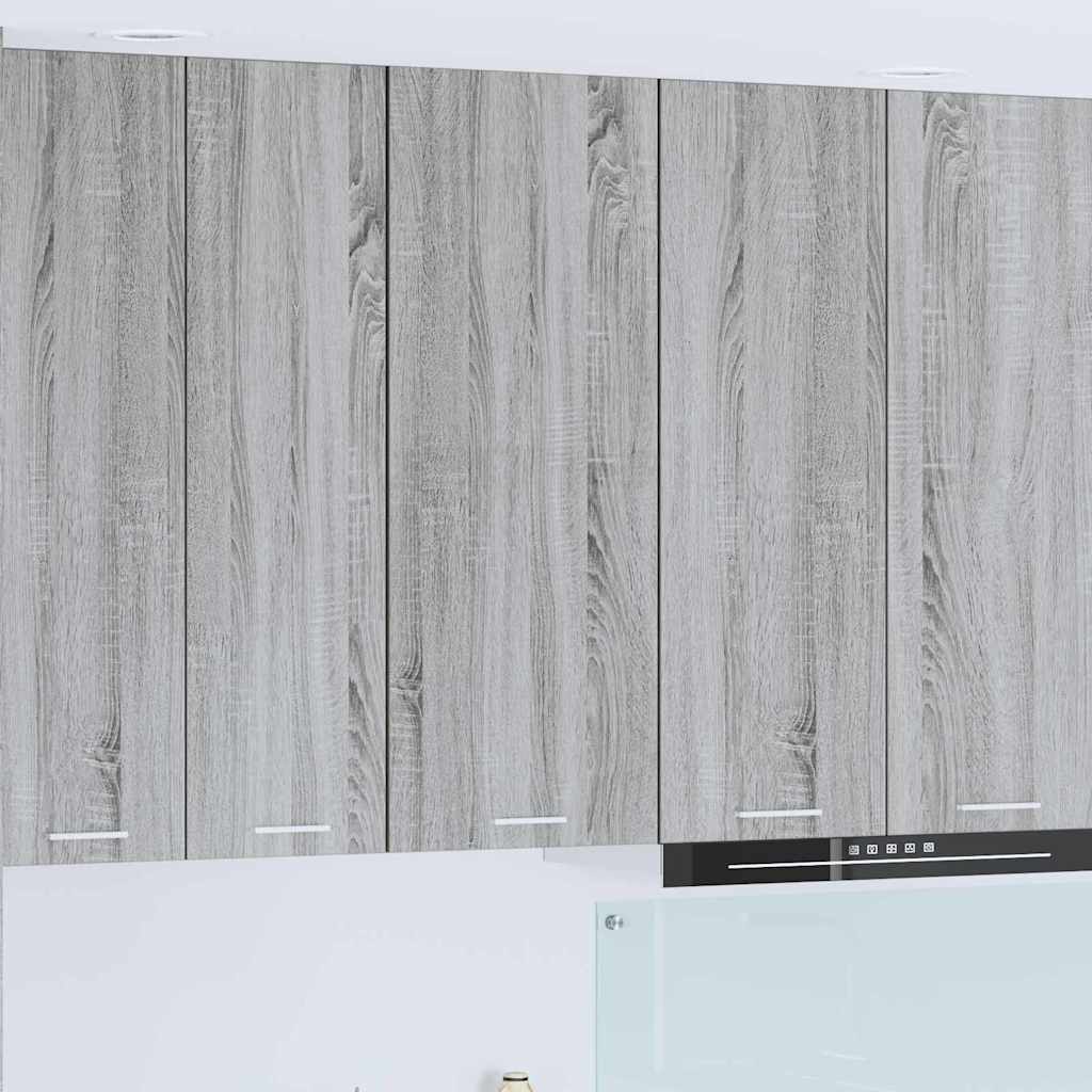Hängeschrank Riga Graues Sonoma 40 x 31 x 100 cm Holzwerkstoff