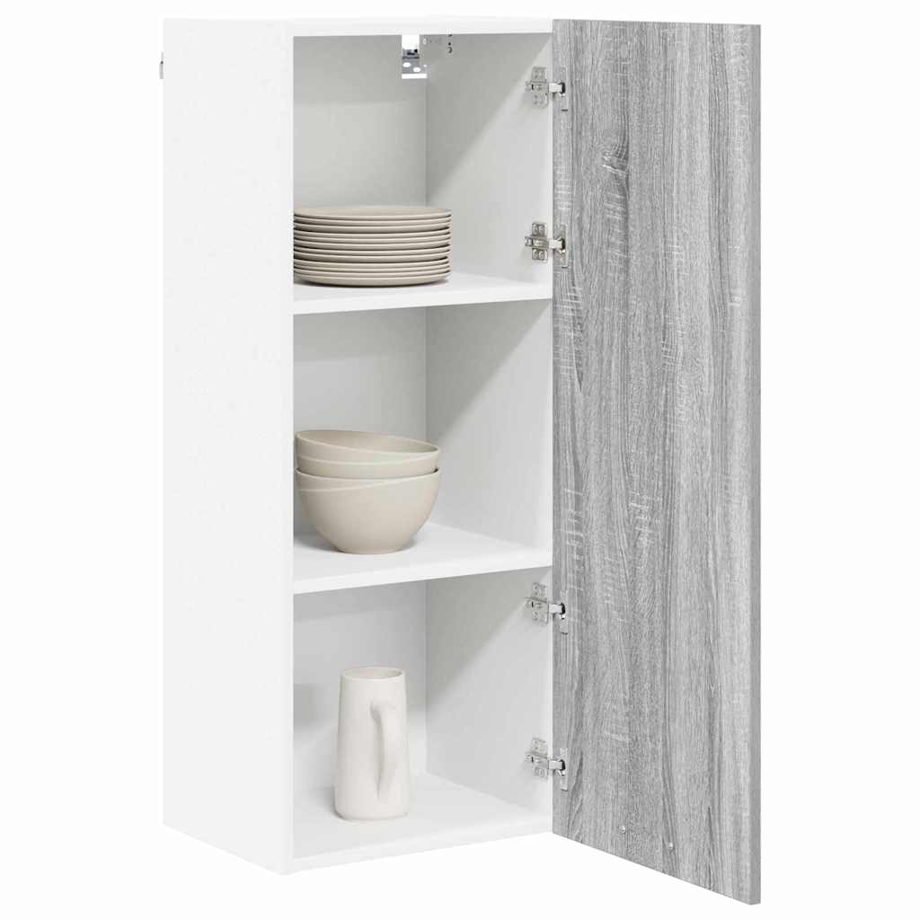 Hängeschrank Riga Graues Sonoma 40 x 31 x 100 cm Holzwerkstoff