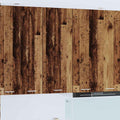 Hängeschrank mit Tür Altholz 40 x 31 x 100 cm Holzwerkstoff