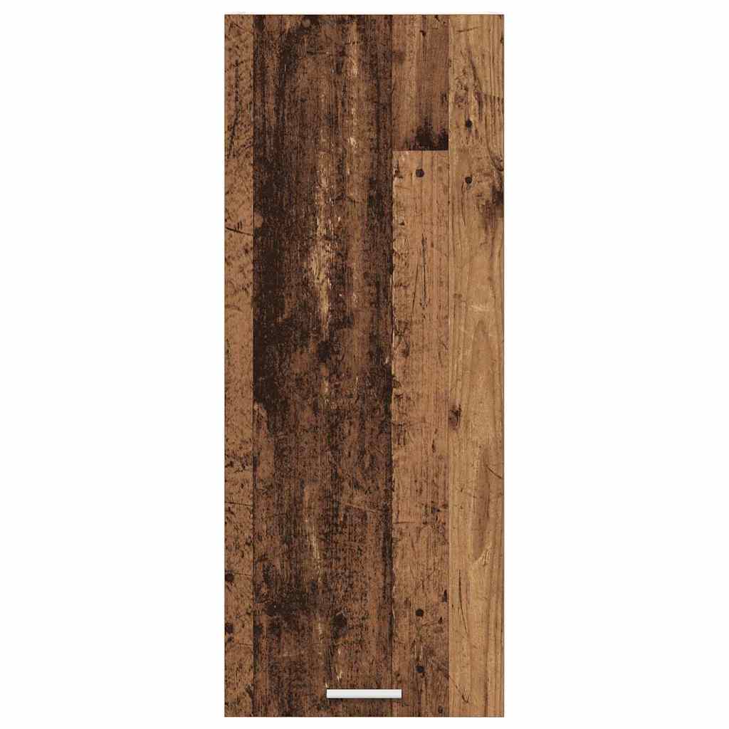 Hängeschrank mit Tür Altholz 40 x 31 x 100 cm Holzwerkstoff