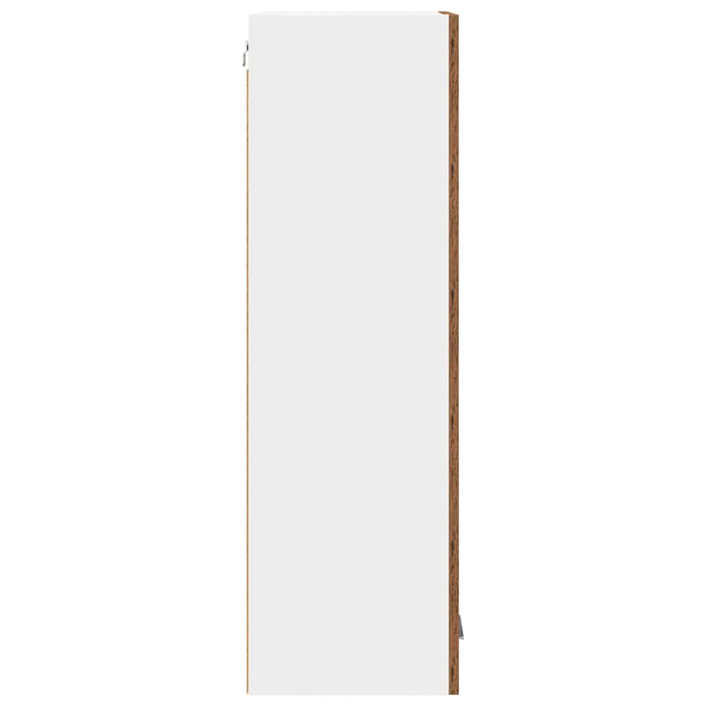 Hängeschrank mit Tür Altholz 40 x 31 x 100 cm Holzwerkstoff