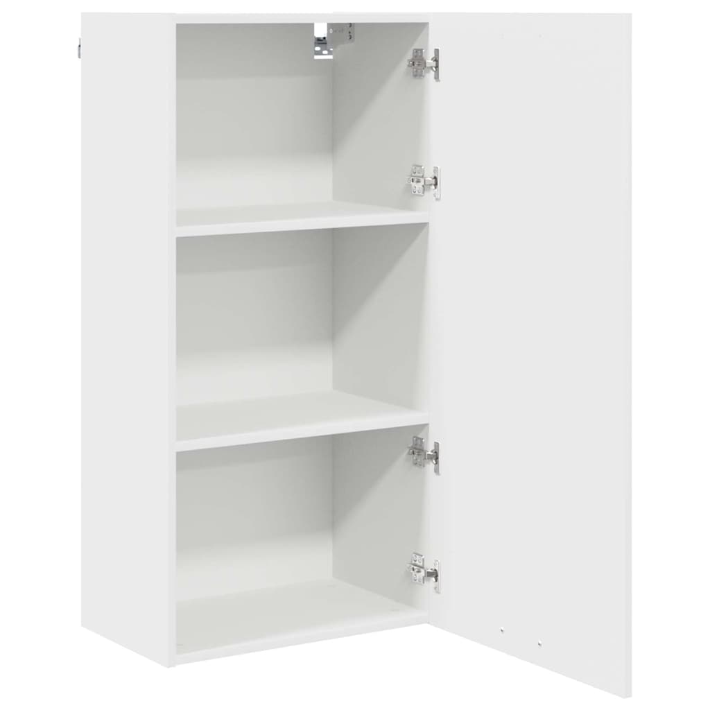 Hängeschrank mit Speicher Weiß 50 x 31 x 100 cm Holzwerkstoff