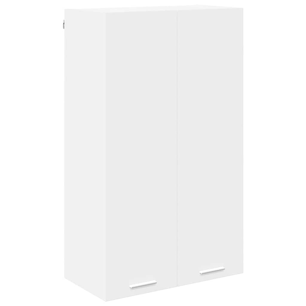 Hängeschrank mit Speicher Weiß 60 x 31 x 100 cm Holzwerkstoff