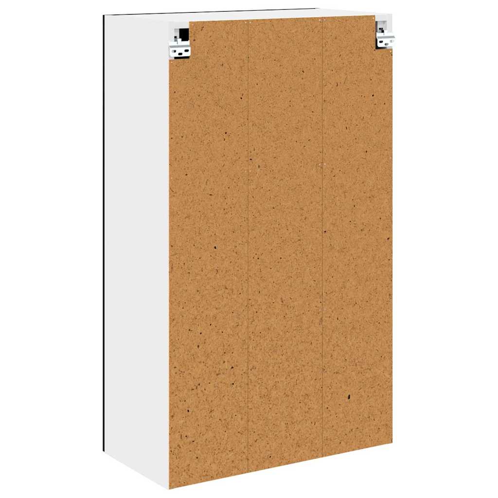 Hängeschrank mit Speicher Schwarz Eichen-Optik 60 x 31 x 100 cm