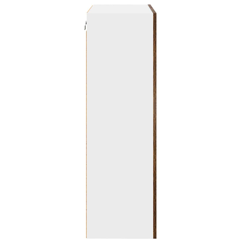 Hängeschrank Geräucherte Eiche 60 x 31 x 100 cm Holzwerkstoff