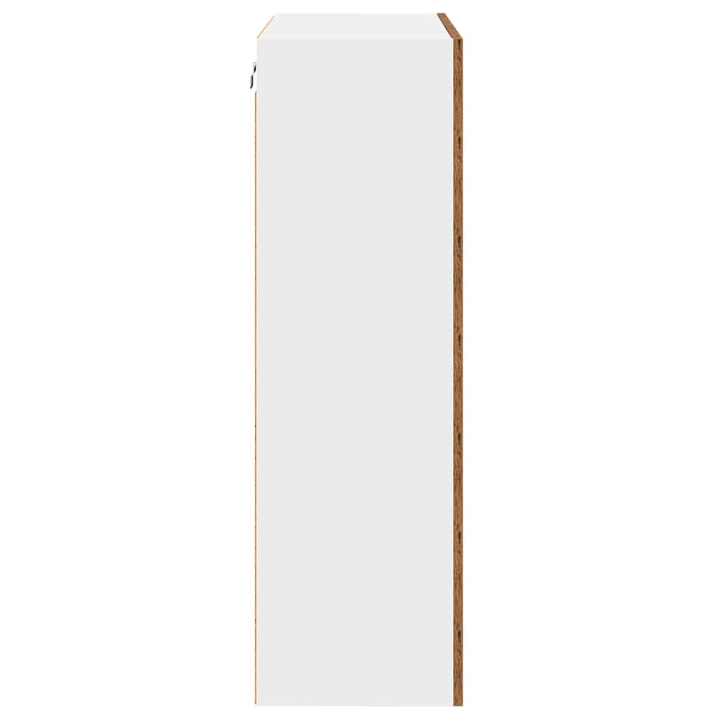 Hängeschrank mit Tür Altholz 60 x 31 x 100 cm Holzwerkstoff