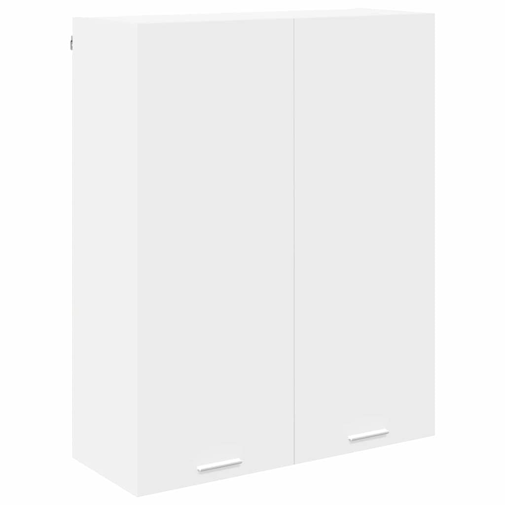 Hängeschrank mit Speicher Weiß 80 x 31 x 100 cm Holzwerkstoff