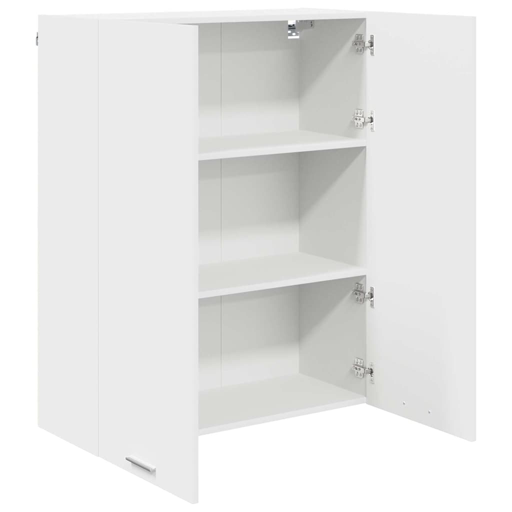 Hängeschrank mit Speicher Weiß 80 x 31 x 100 cm Holzwerkstoff