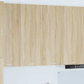 Hängeschrank Sonoma-Eiche 80 x 31 x 100 cm Holzwerkstoff
