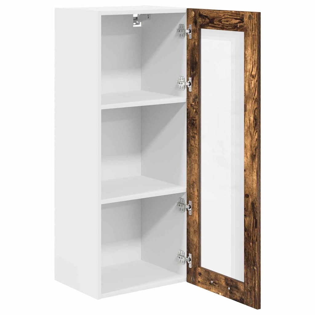 Hängeschrank Geräucherte Eiche 40 x 31 x 100 cm Holzwerkstoff
