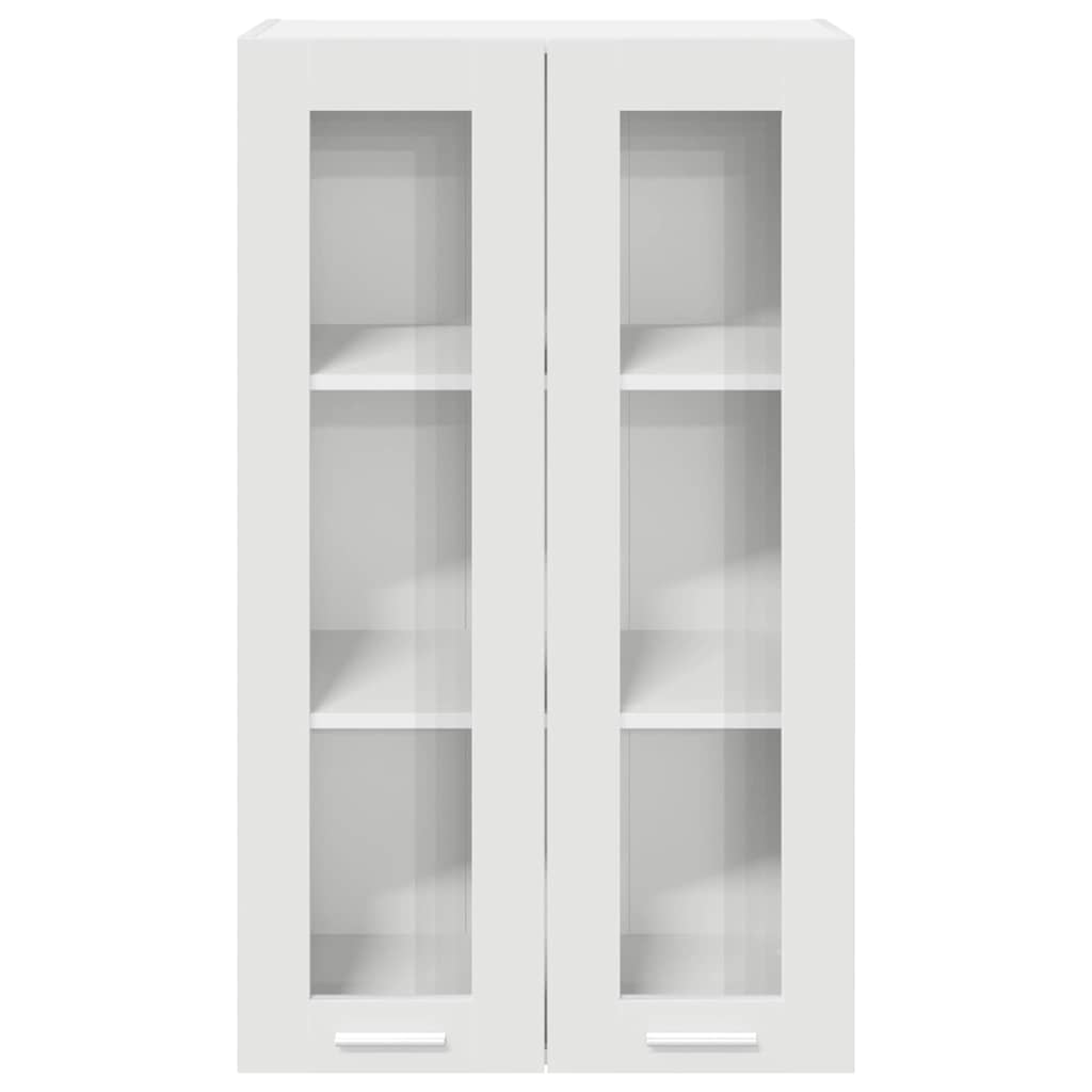 Hängeschrank mit Speicher Weiß 60 x 31 x 100 cm Holzwerkstoff
