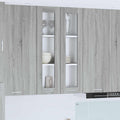Hängeschrank Graues Sonoma 60 x 31 x 100 cm Holzwerkstoff