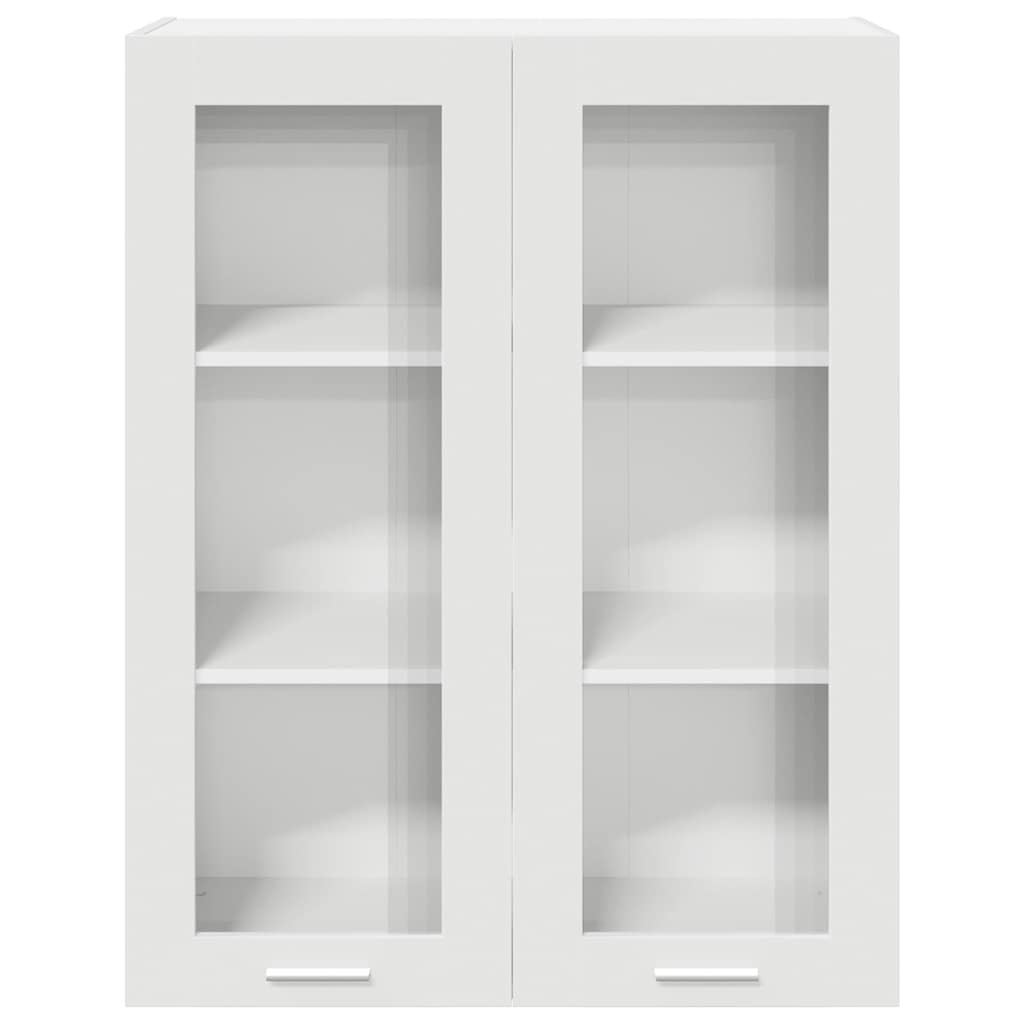 Hängeschrank mit Speicher Weiß 80 x 31 x 100 cm Holzwerkstoff
