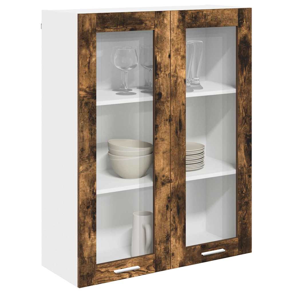 Hängeschrank Geräucherte Eiche 80 x 31 x 100 cm Holzwerkstoff