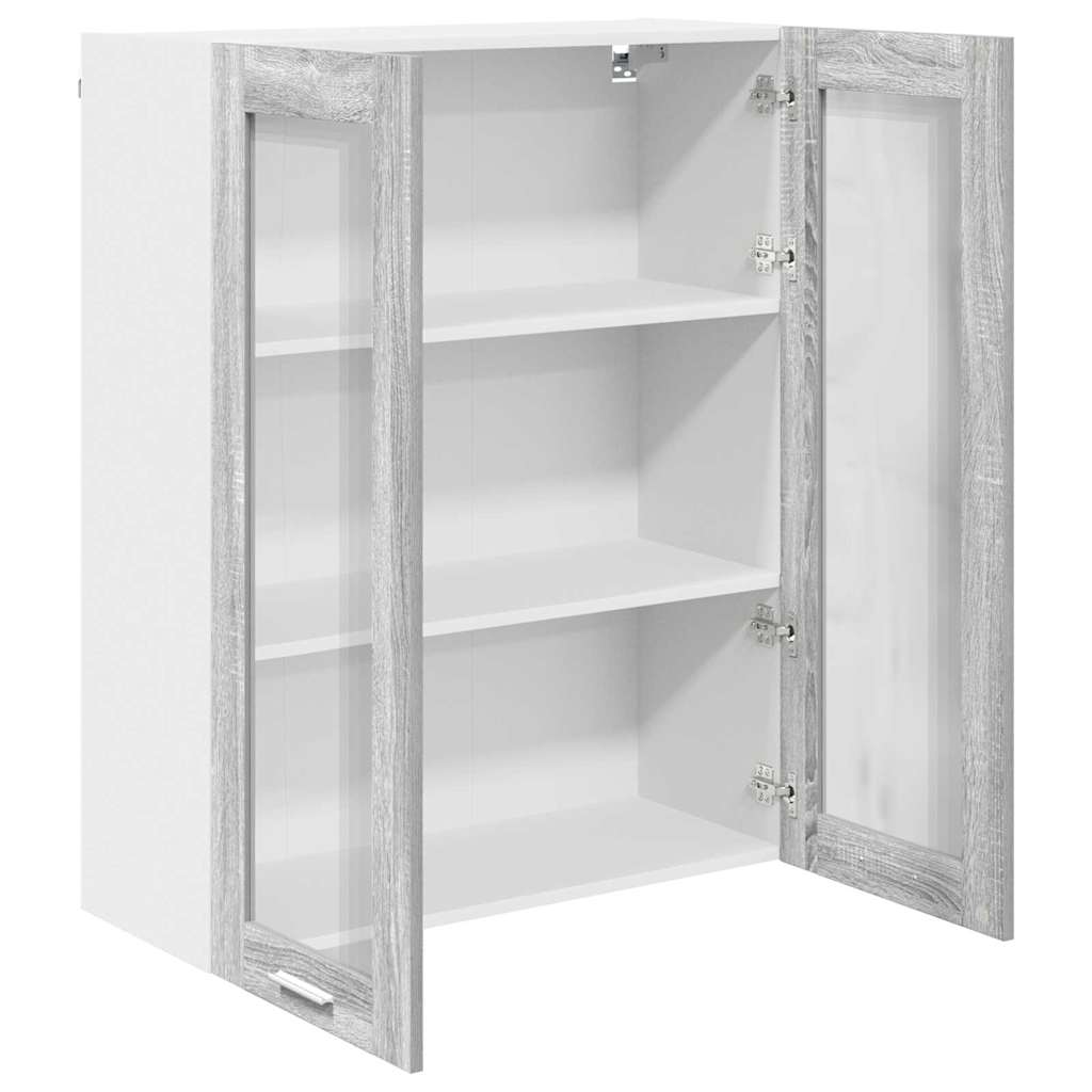 Hängeschrank Graues Sonoma 80 x 31 x 100 cm Holzwerkstoff