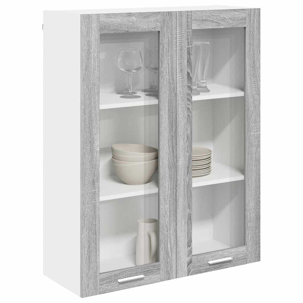 Hängeschrank Graues Sonoma 80 x 31 x 100 cm Holzwerkstoff