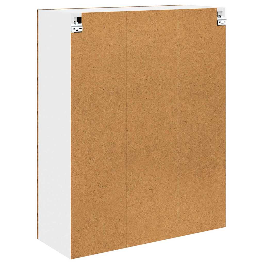 Hängeschrank mit Tür Altholz 80 x 31 x 100 cm Holzwerkstoff