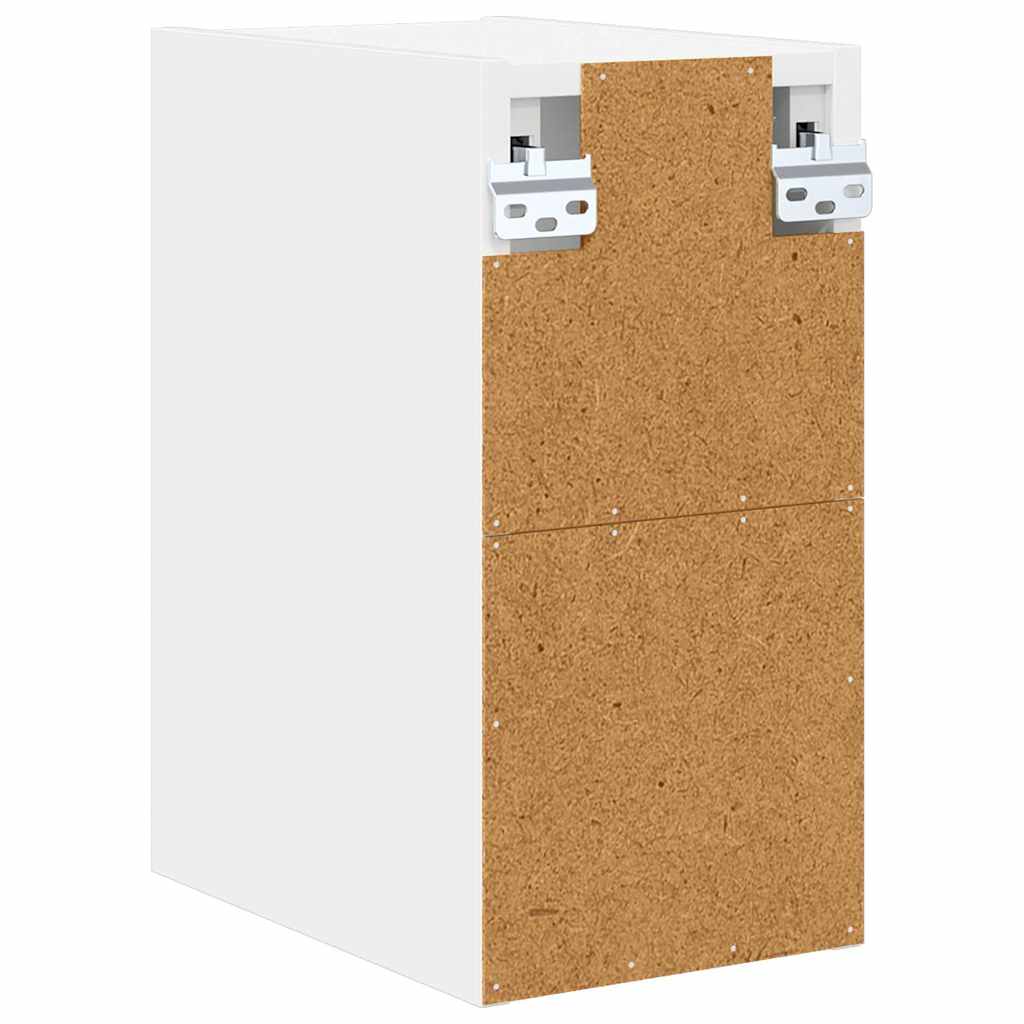 Hängeschrank mit Speicher Weiß 20 x 29,5 x 40 cm Holzwerkstoff
