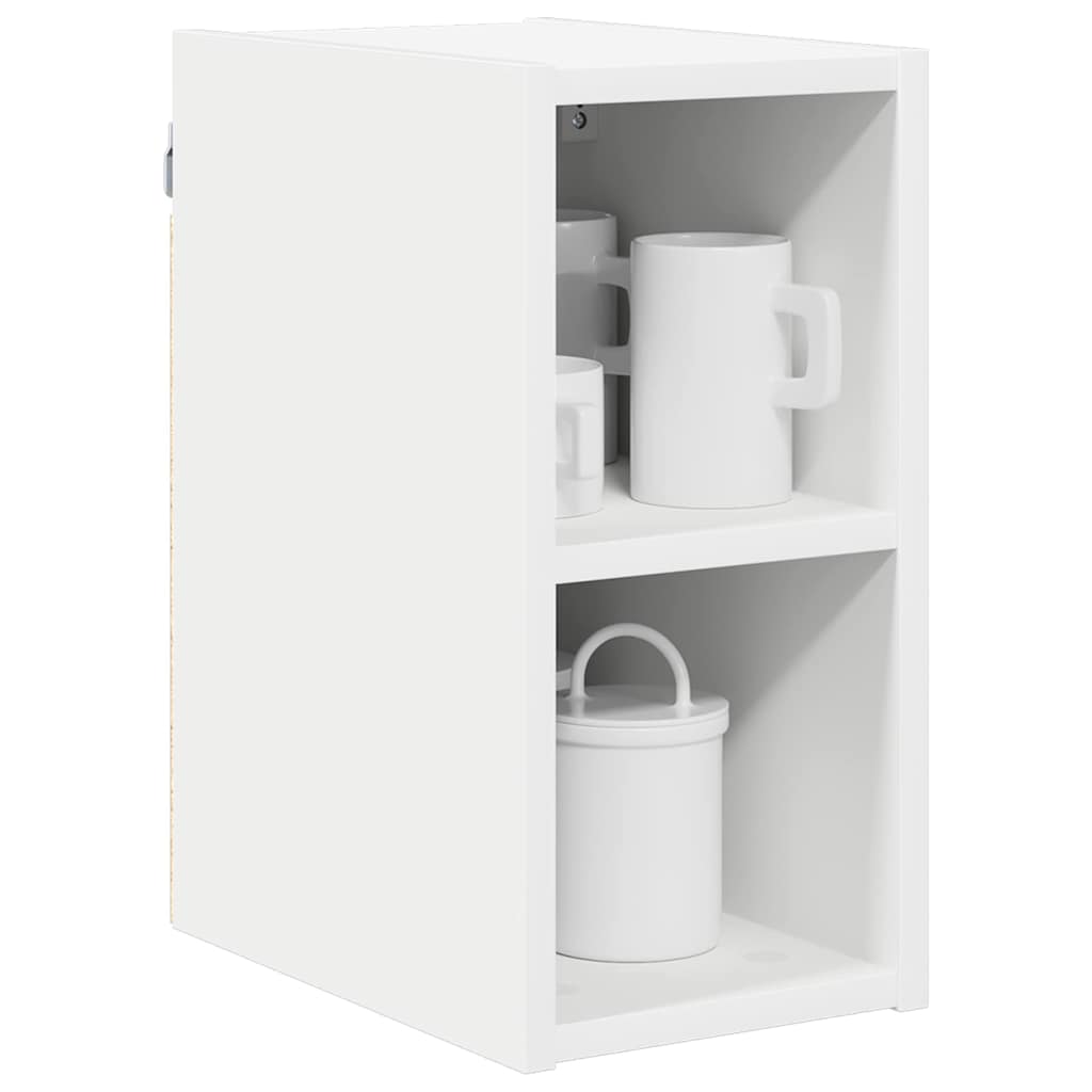 Hängeschrank mit Speicher Weiß 20 x 29,5 x 40 cm Holzwerkstoff