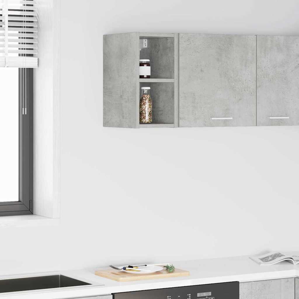 Hängeschrank Beton Grau 20 x 29,5 x 40 cm Holzwerkstoff