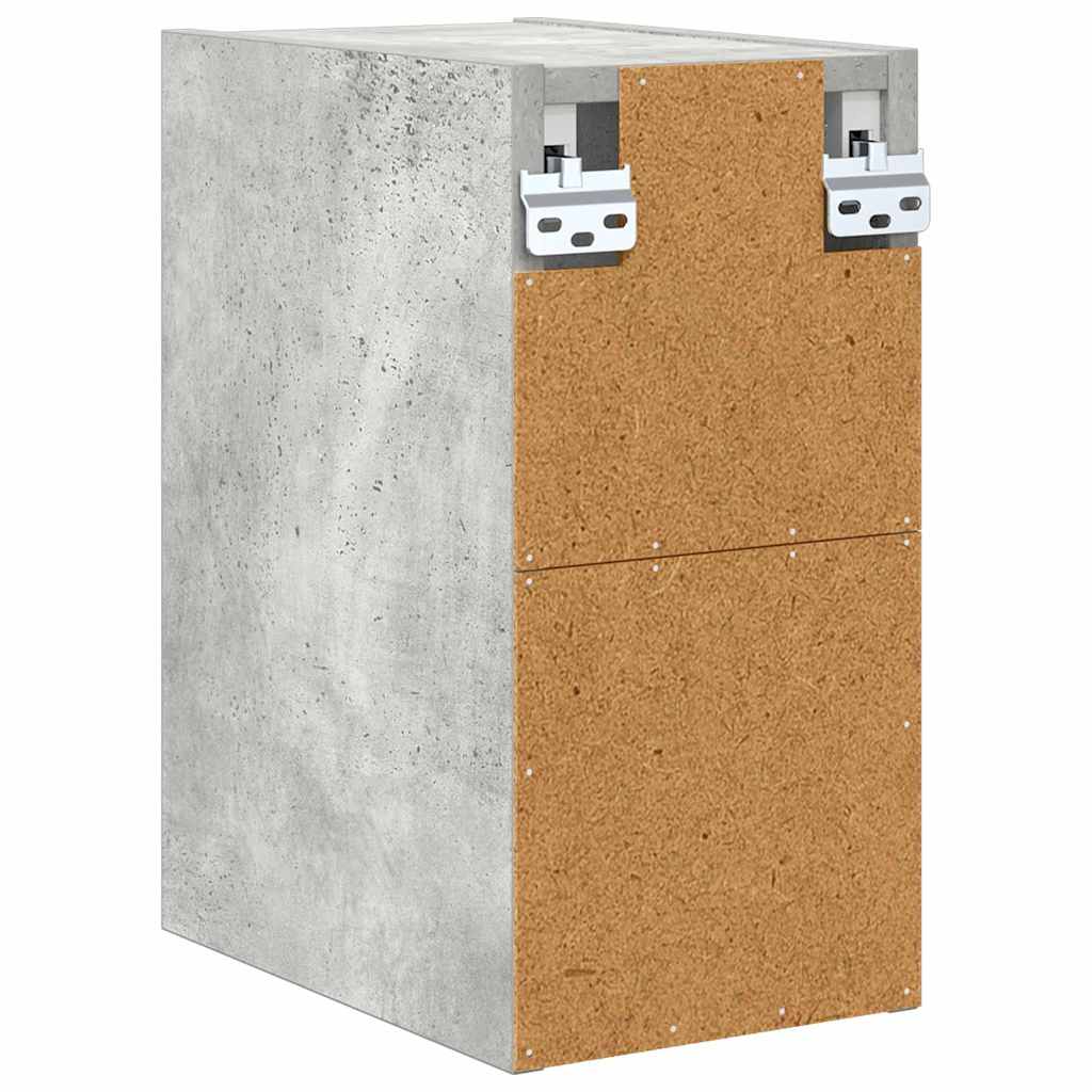 Hängeschrank Beton Grau 20 x 29,5 x 40 cm Holzwerkstoff