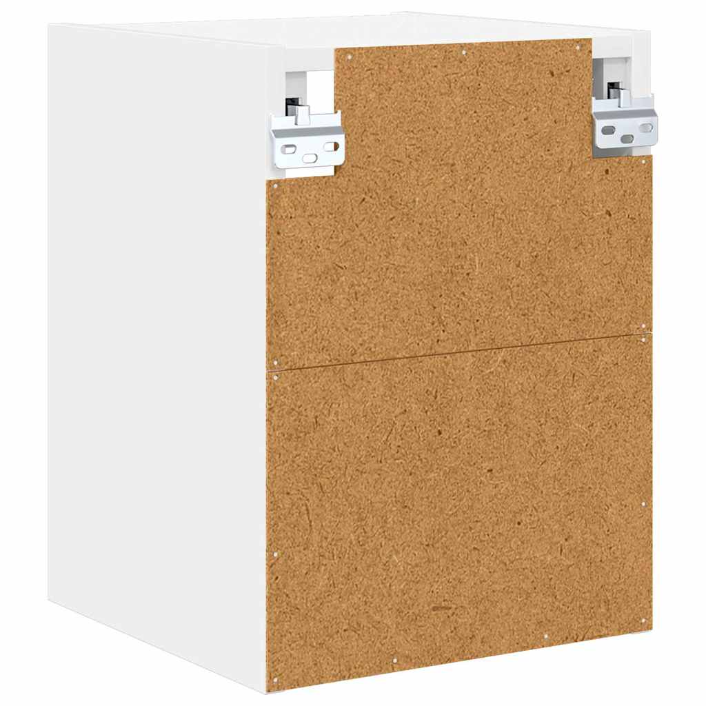 Hängeschrank mit Speicher Weiß 30 x 29,5 x 40 cm Holzwerkstoff