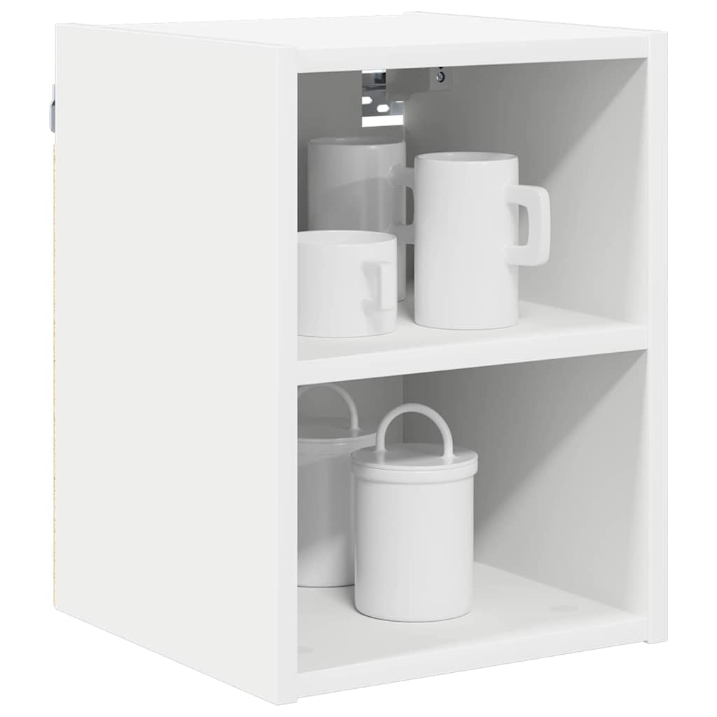 Hängeschrank mit Speicher Weiß 30 x 29,5 x 40 cm Holzwerkstoff