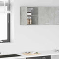 Hängeschrank Beton Grau 30 x 29,5 x 40 cm Holzwerkstoff