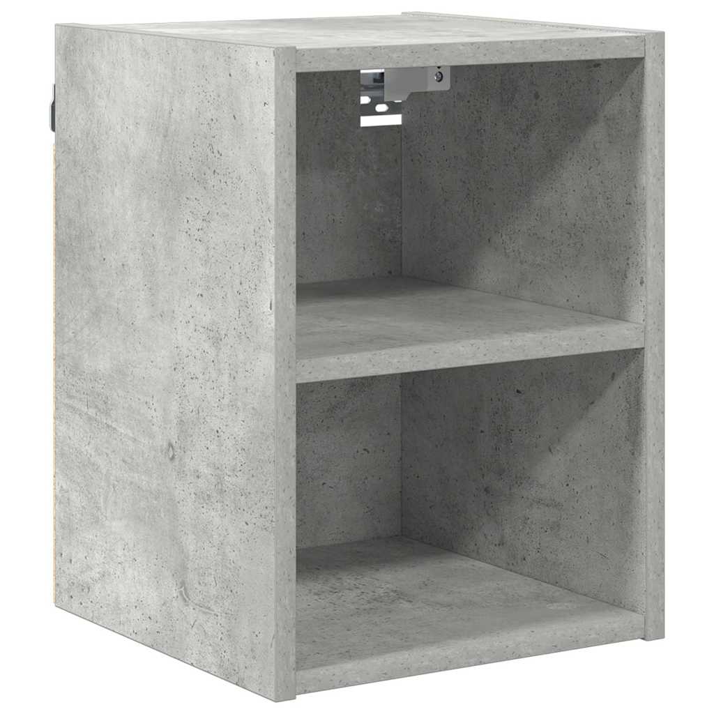 Hängeschrank Beton Grau 30 x 29,5 x 40 cm Holzwerkstoff