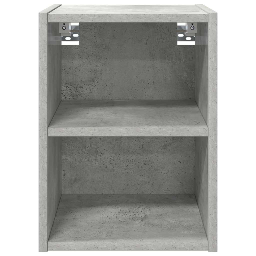 Hängeschrank Beton Grau 30 x 29,5 x 40 cm Holzwerkstoff