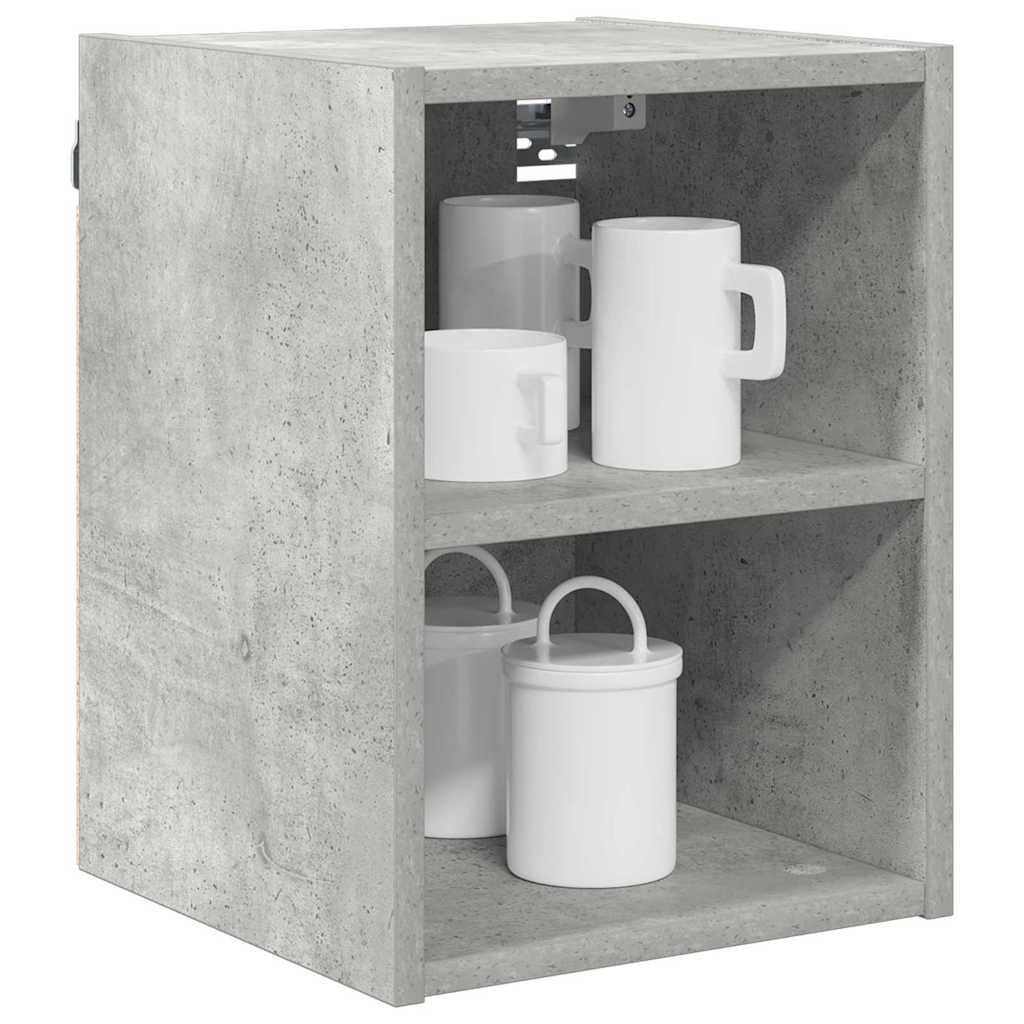 Hängeschrank Beton Grau 30 x 29,5 x 40 cm Holzwerkstoff