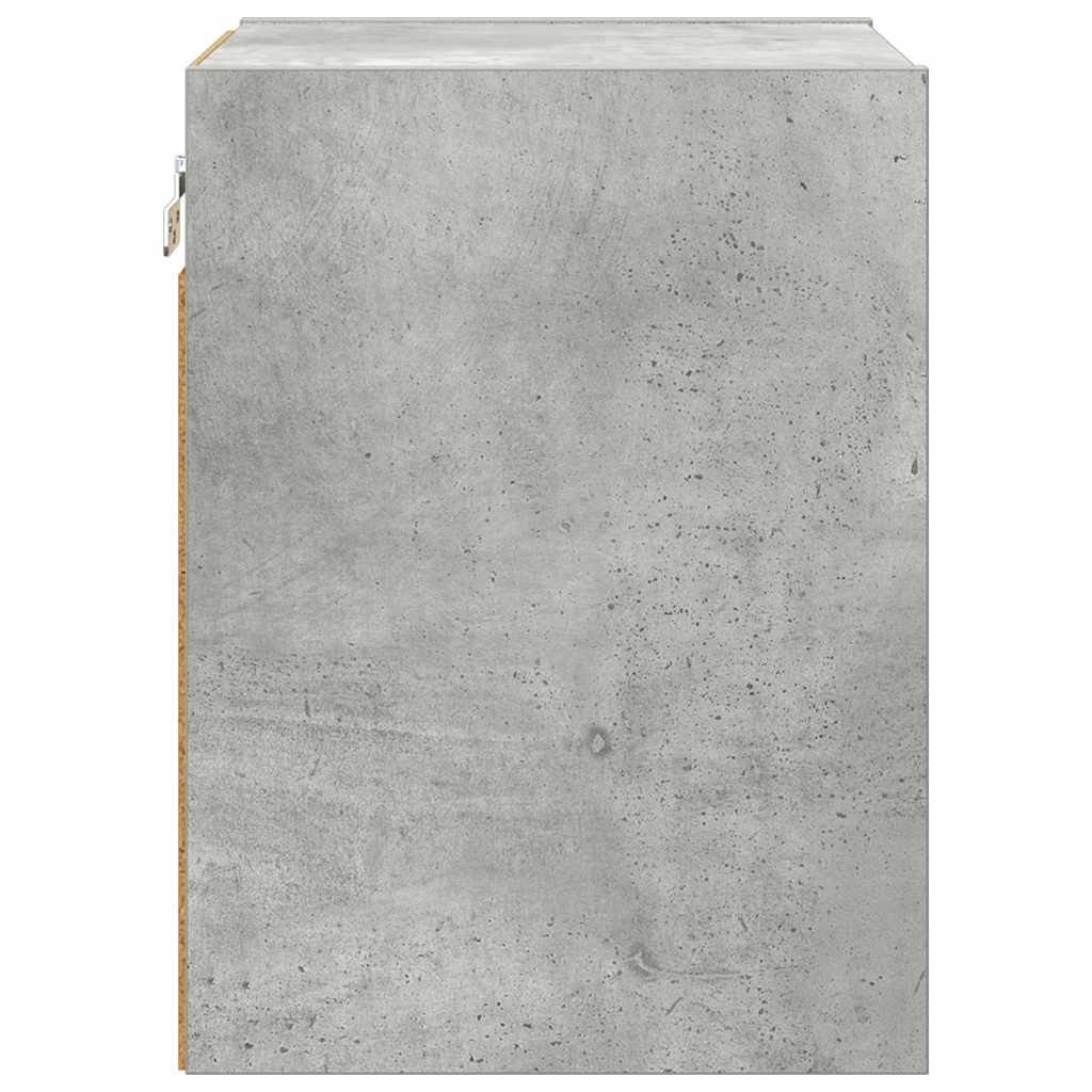 Hängeschrank Beton Grau 30 x 29,5 x 40 cm Holzwerkstoff