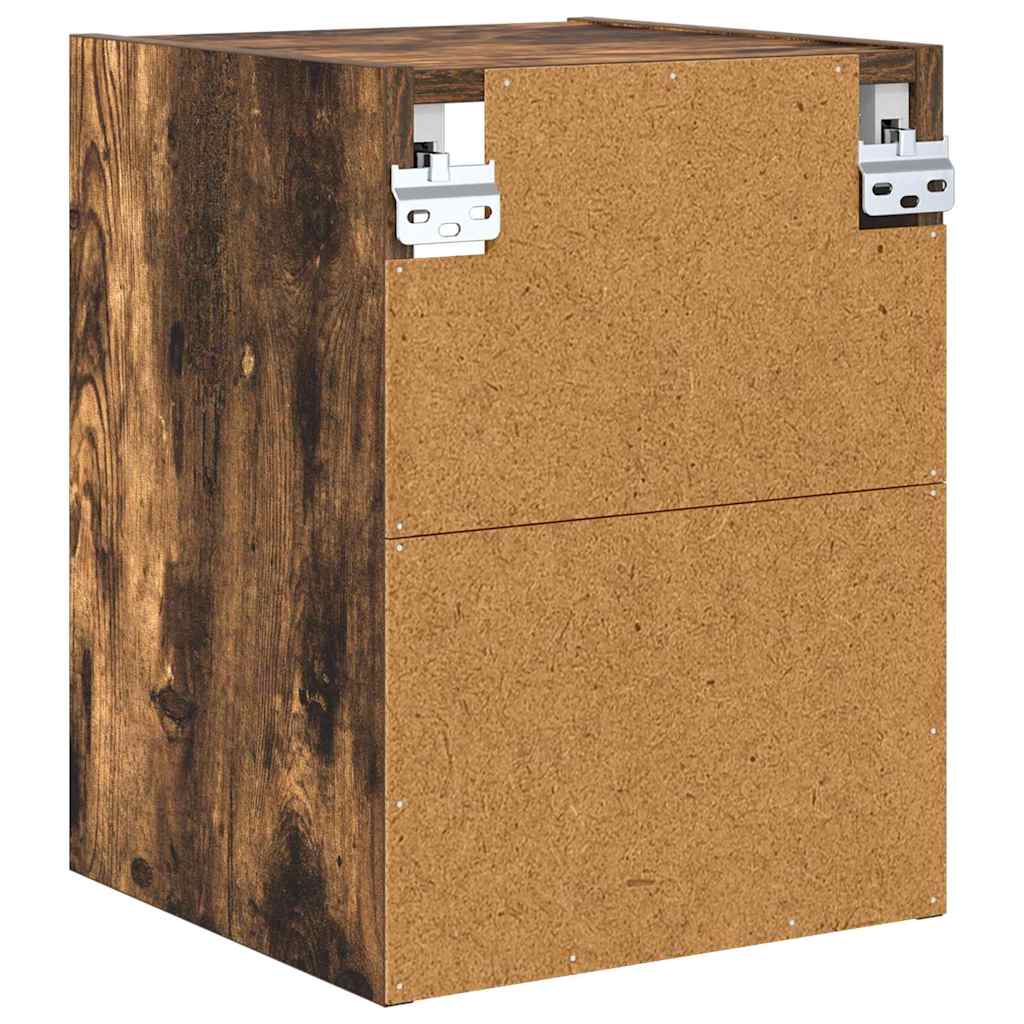 Hängeschrank Geräucherte Eiche 30 x 29,5 x 40 cm Holzwerkstoff