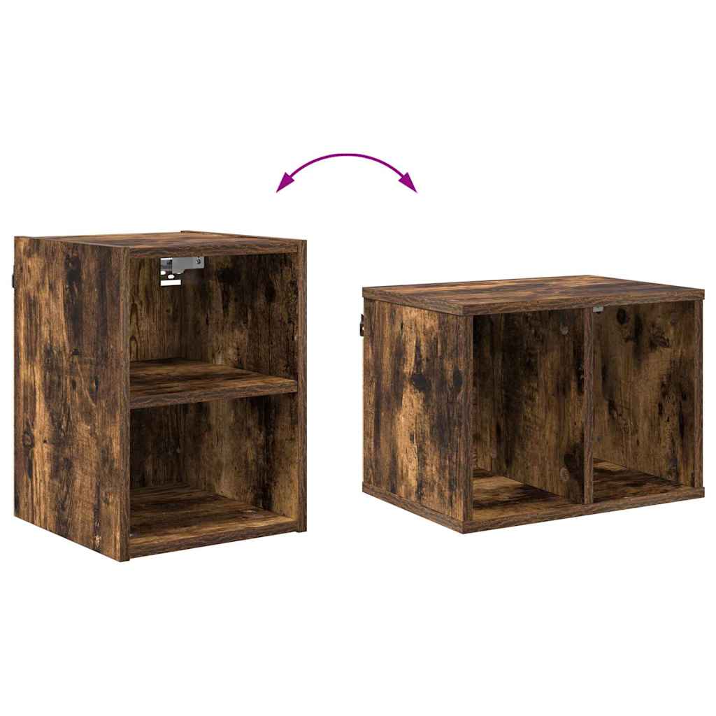 Hängeschrank Geräucherte Eiche 30 x 29,5 x 40 cm Holzwerkstoff