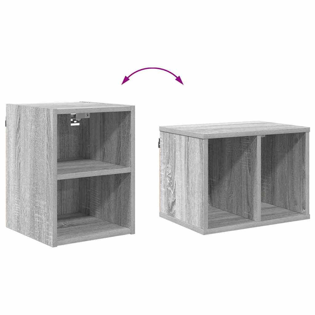 Hängeschrank Graues Sonoma 30 x 29,5 x 40 cm Holzwerkstoff