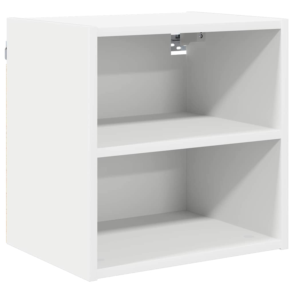 Hängeschrank mit Speicher Weiß 40 x 29,5 x 40 cm Holzwerkstoff