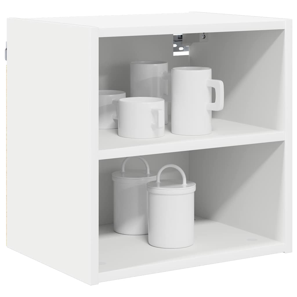 Hängeschrank mit Speicher Weiß 40 x 29,5 x 40 cm Holzwerkstoff