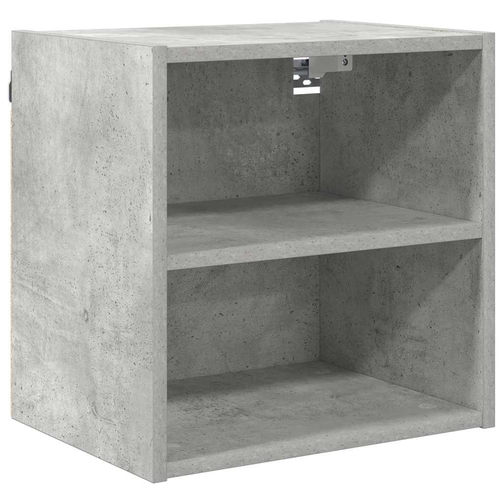 Hängeschrank Beton Grau 40 x 29,5 x 40 cm Holzwerkstoff