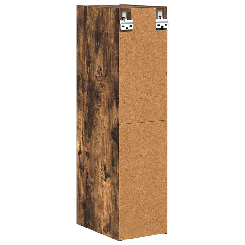 Hängeschrank Geräucherte Eiche 20 x 29,5 x 80 cm Holzwerkstoff